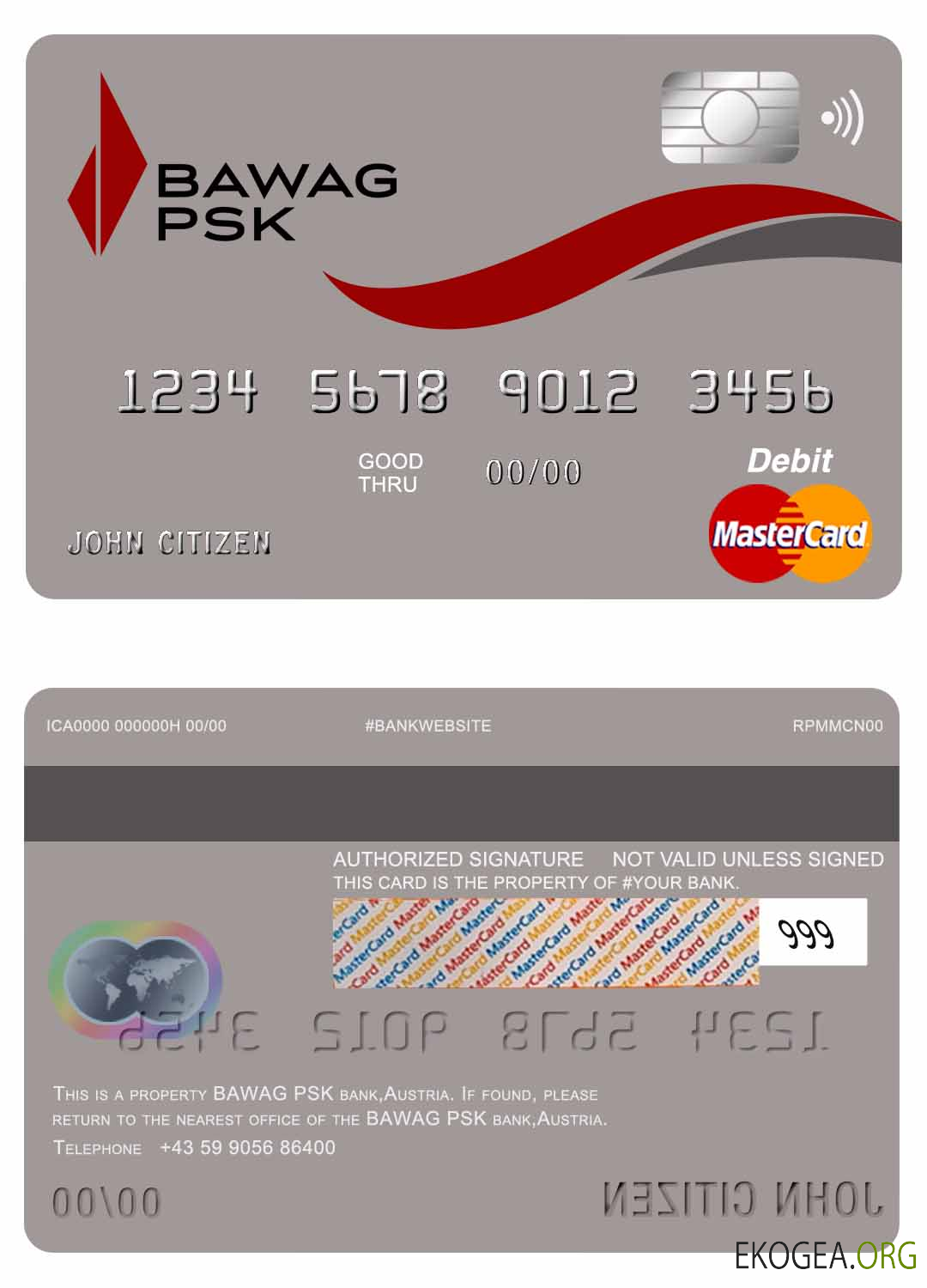 Autriche Bawag PSK banque mastercard